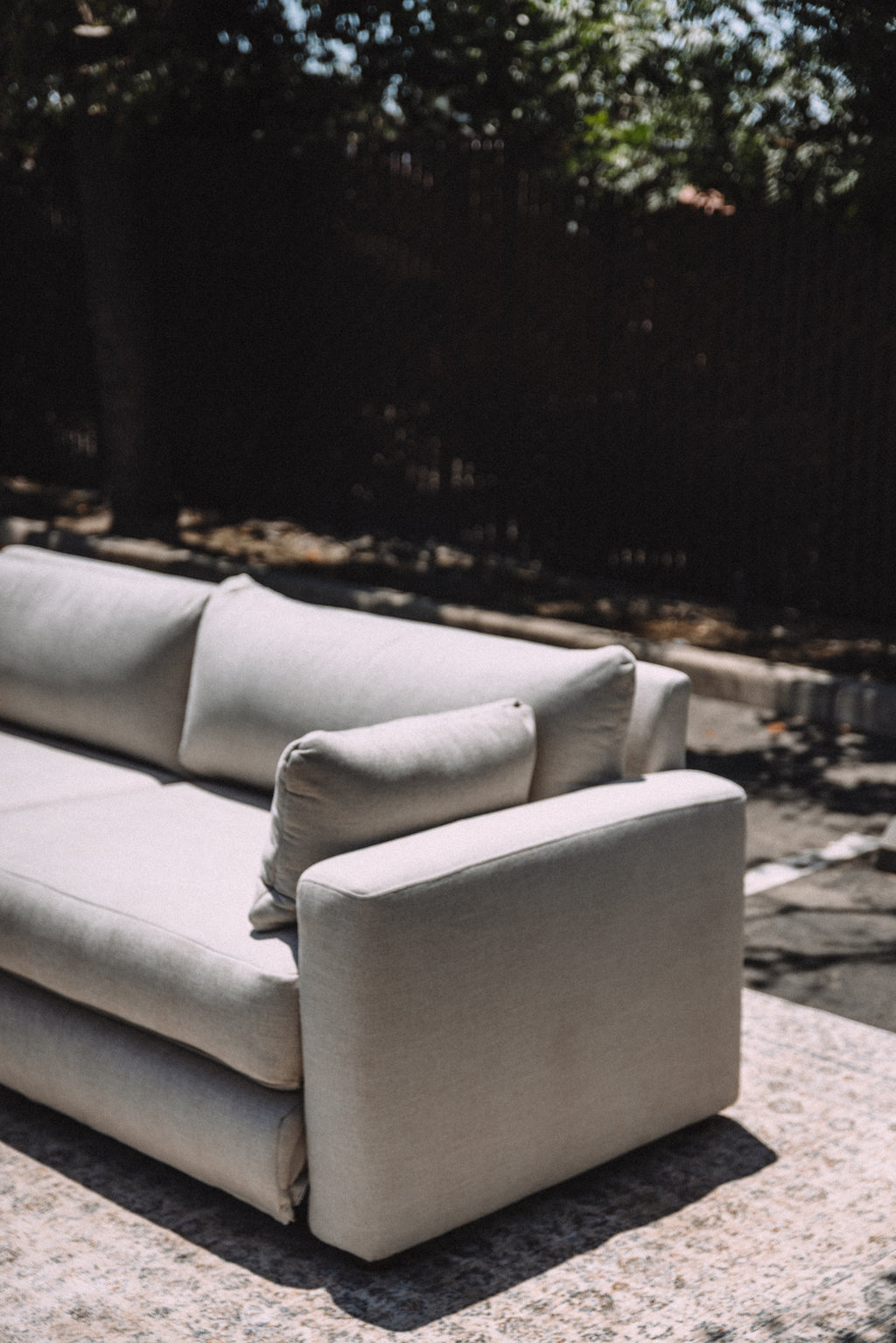 Burrow Span Sleeper Sofa - Georgia Clay