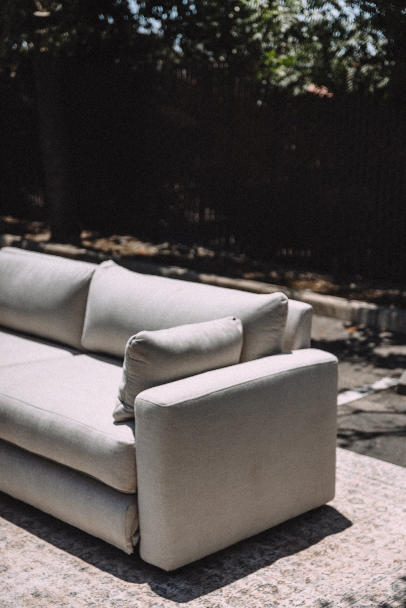Burrow Span Sleeper Sofa - Georgia Clay