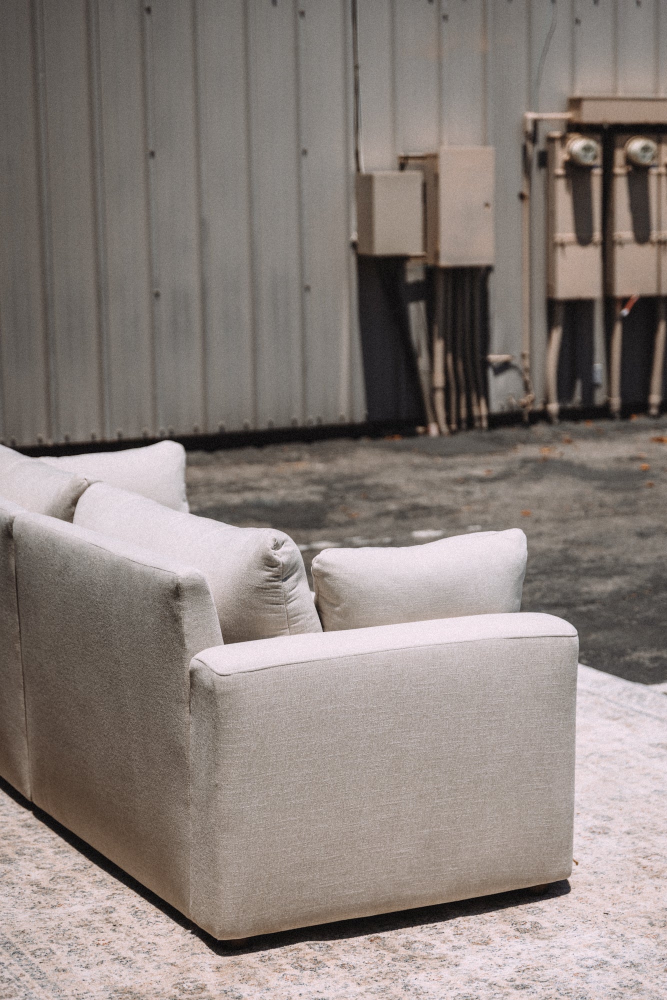 Burrow Span Sleeper Sofa - Georgia Clay