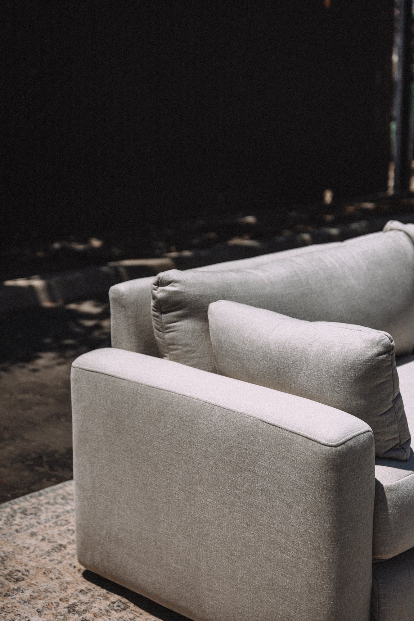 Burrow Span Sleeper Sofa - Georgia Clay