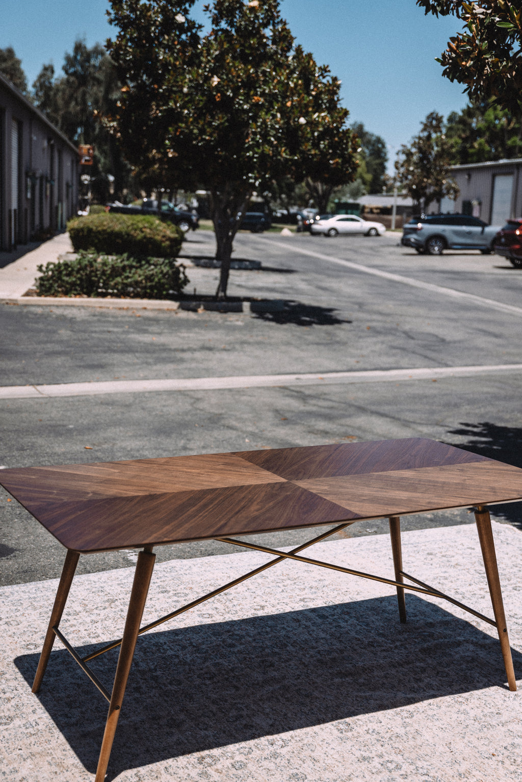 Castlery Lily Dining Table, 71", for 6 people