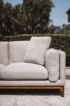 Castlery Owen Chaise Sectional Couch - Pearl Beige