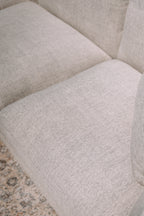 Castlery Owen Chaise Sectional Couch - Pearl Beige