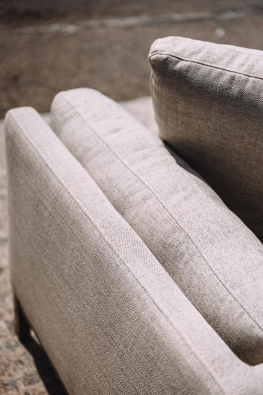 Castlery Owen Chaise Sectional Couch - Pearl Beige