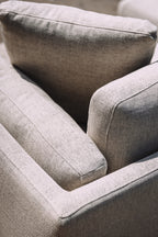Castlery Owen Chaise Sectional Couch - Pearl Beige