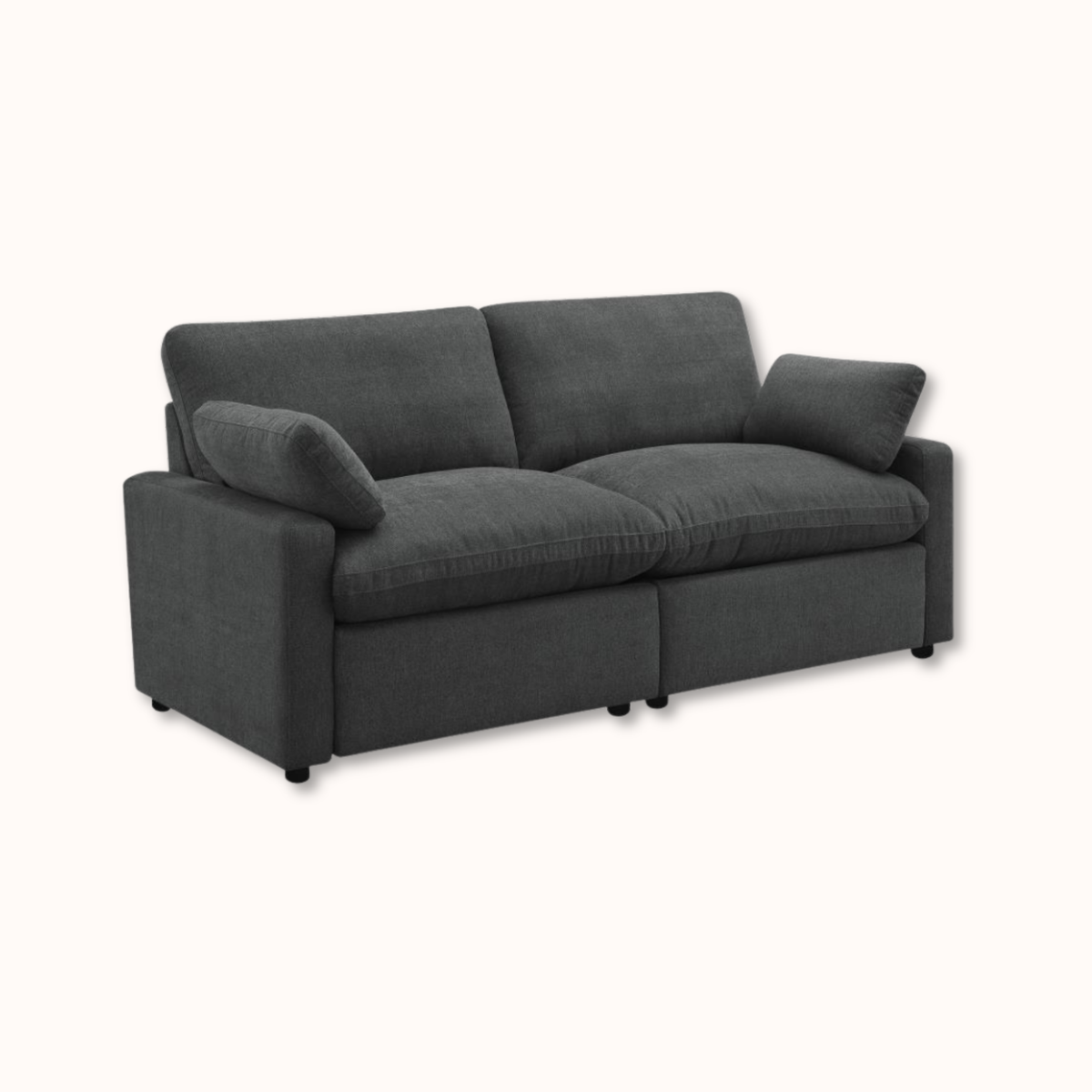Charlie Upholstered Power Recliner Sectional