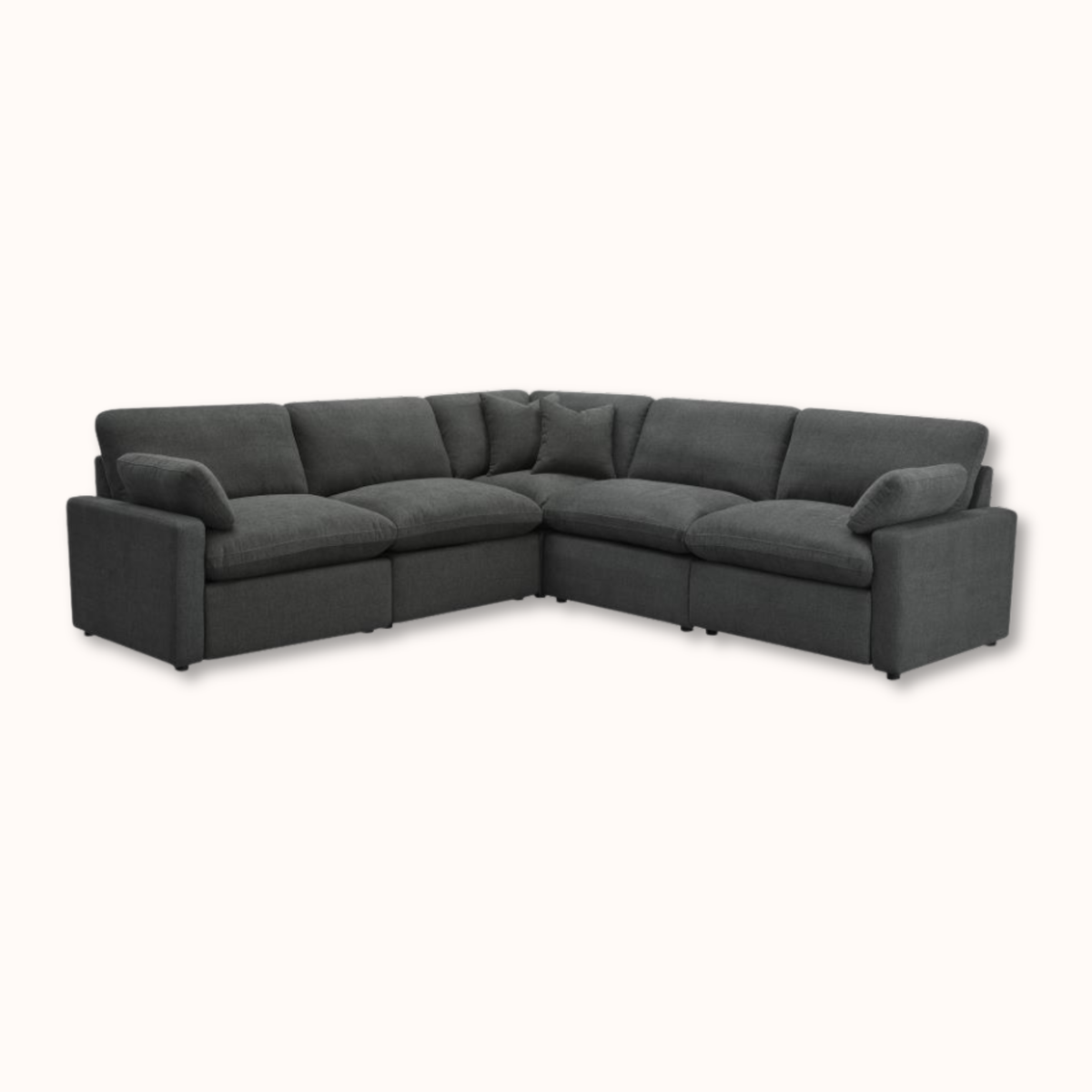 Charlie Upholstered Power Recliner Sectional