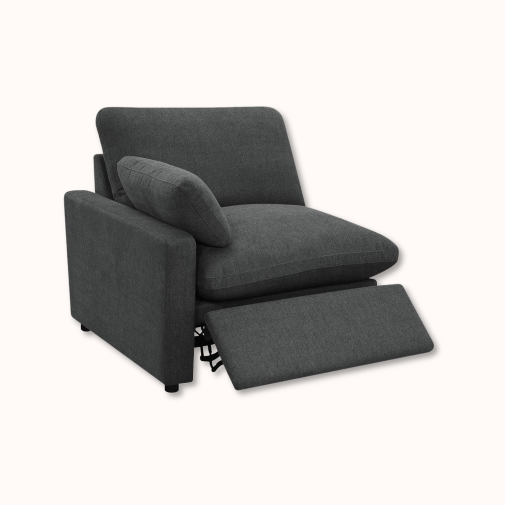 Charlie Upholstered Power Recliner Sectional