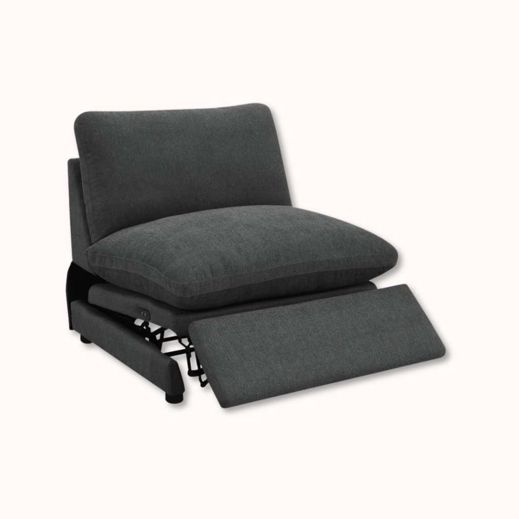 Charlie Upholstered Power Recliner Sectional