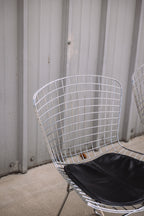 (Set of 2) Aiotreb Chrome Wire Chairs