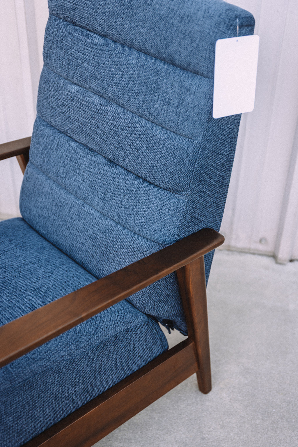 Article Ellow 28.5" Reclining Lounge Chair - Lennox Blue