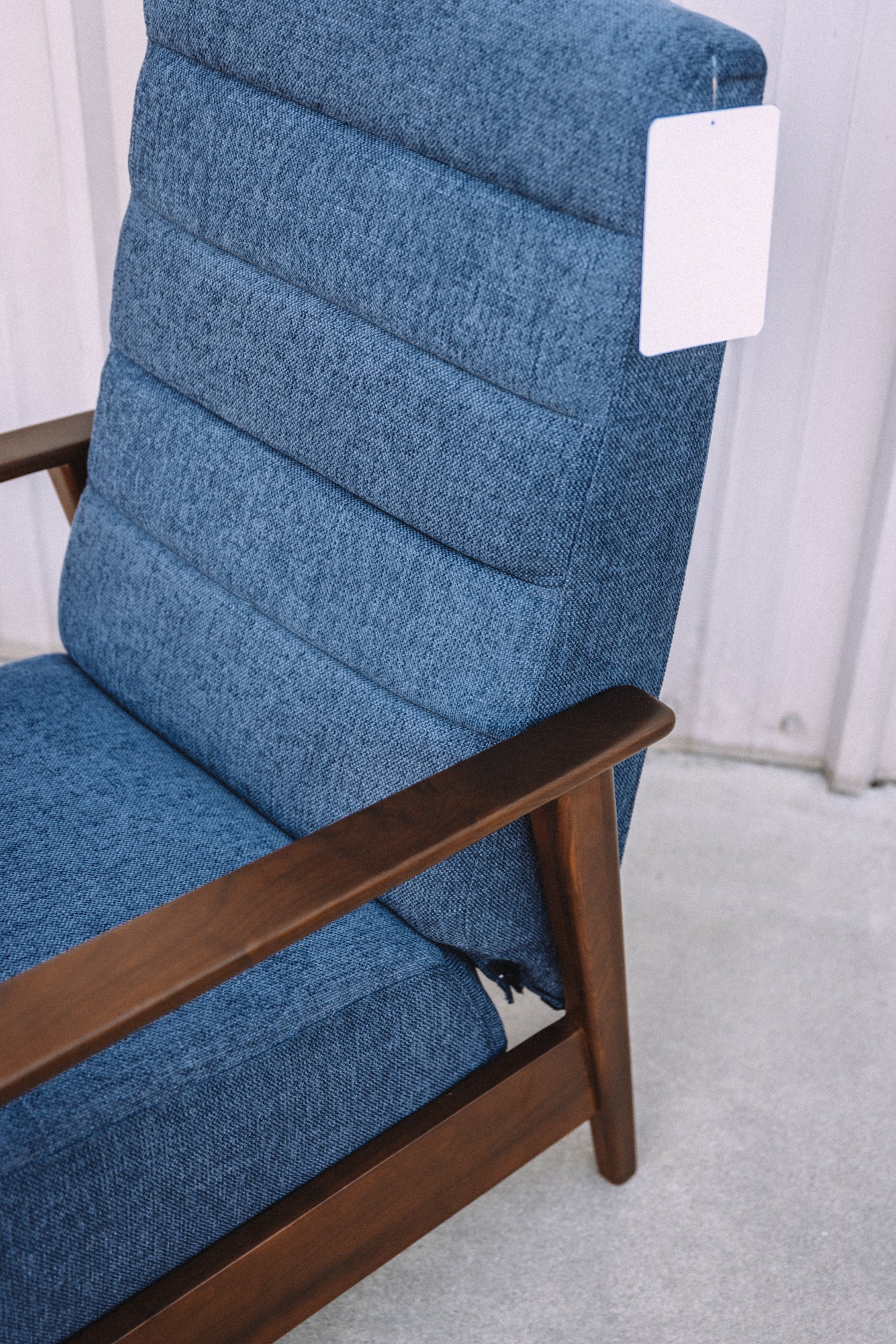 Article Ellow 28.5" Reclining Lounge Chair - Lennox Blue