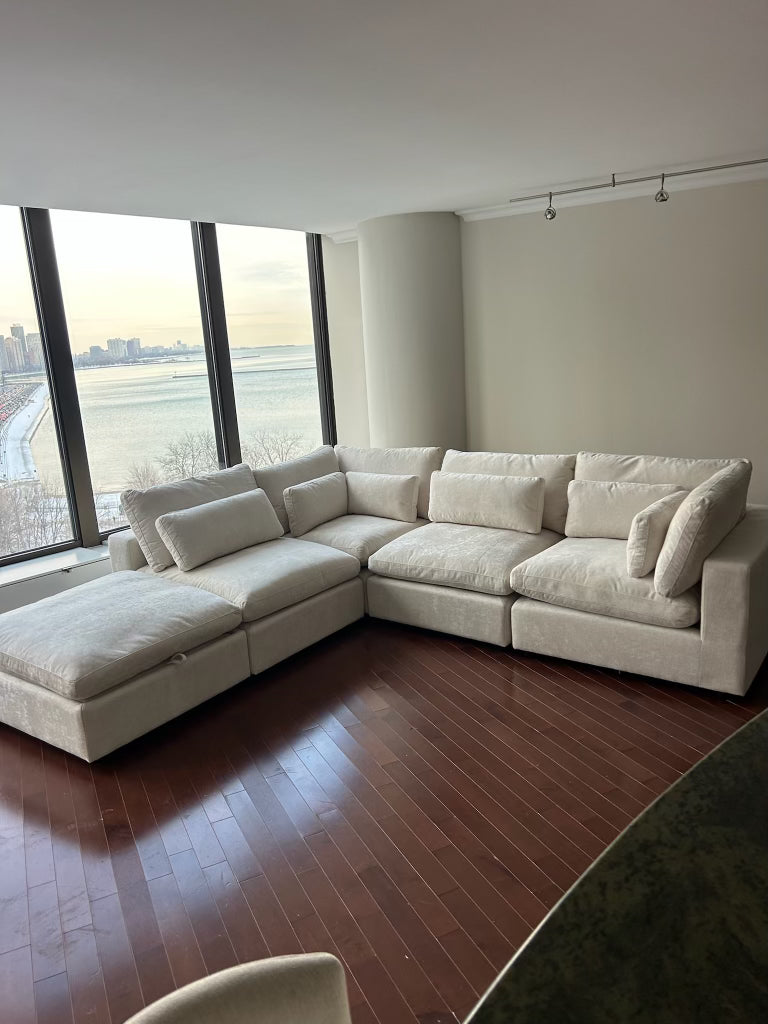 5PC Luxe Cloud Sectional