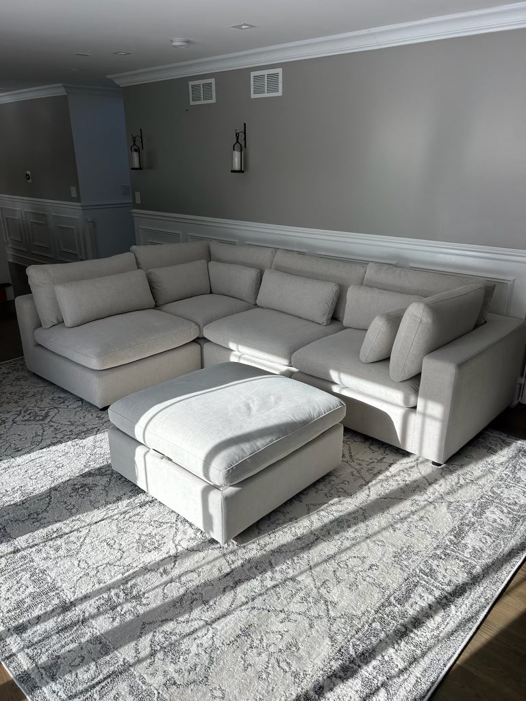 5PC Luxe Cloud Sectional