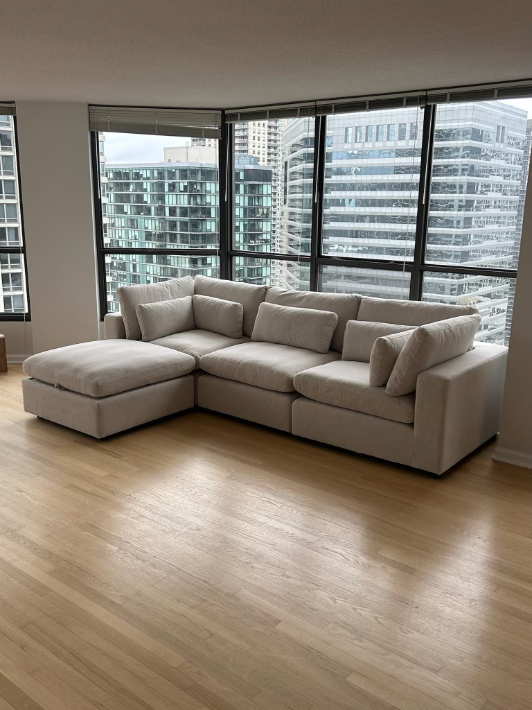 4PC Luxe Cloud Sectional