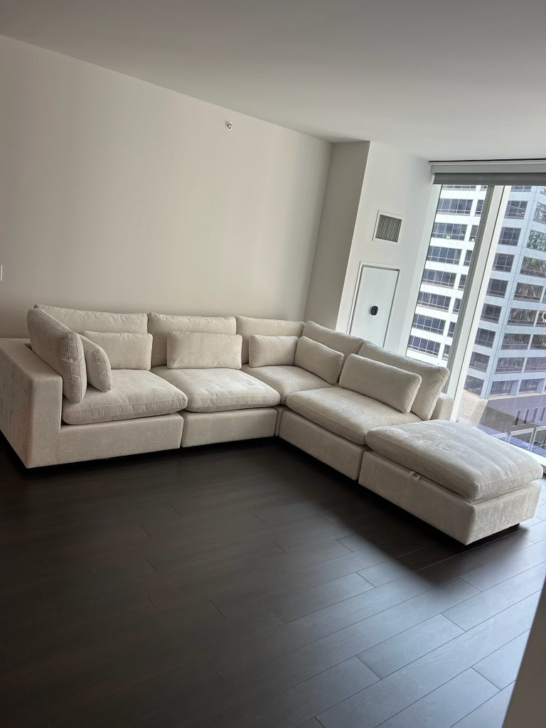 5PC Luxe Cloud Sectional