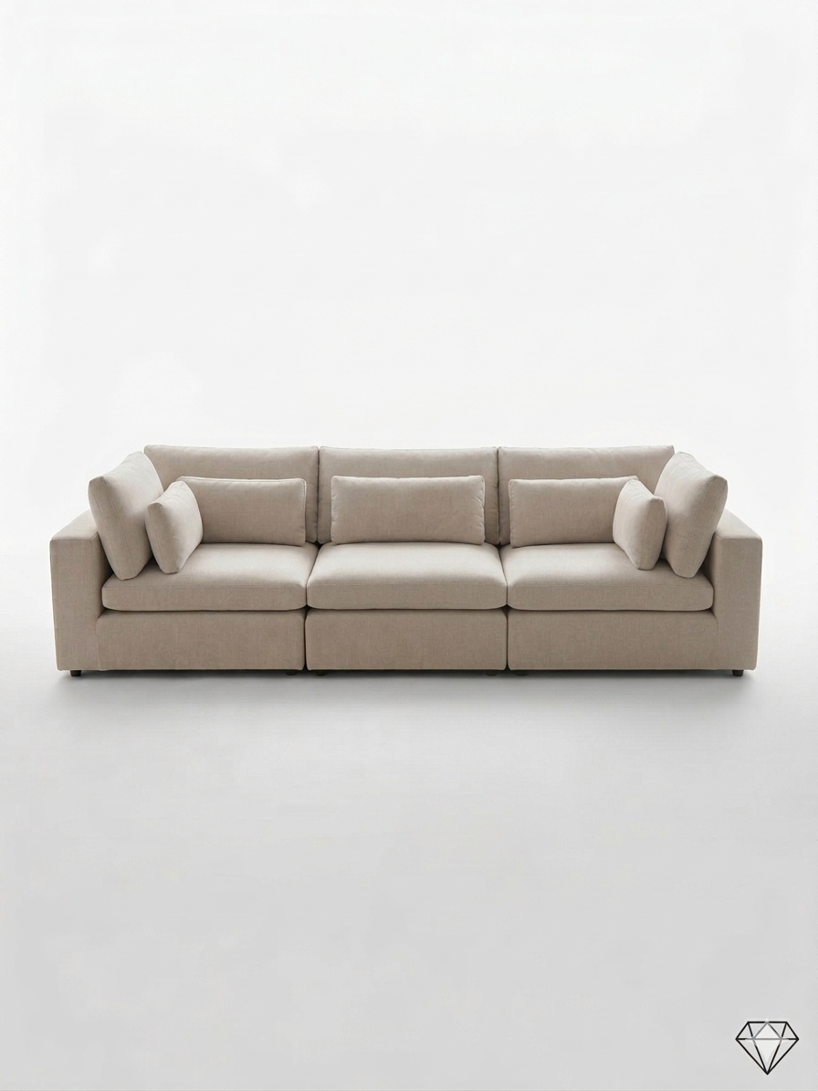 4PC Luxe Cloud Sectional