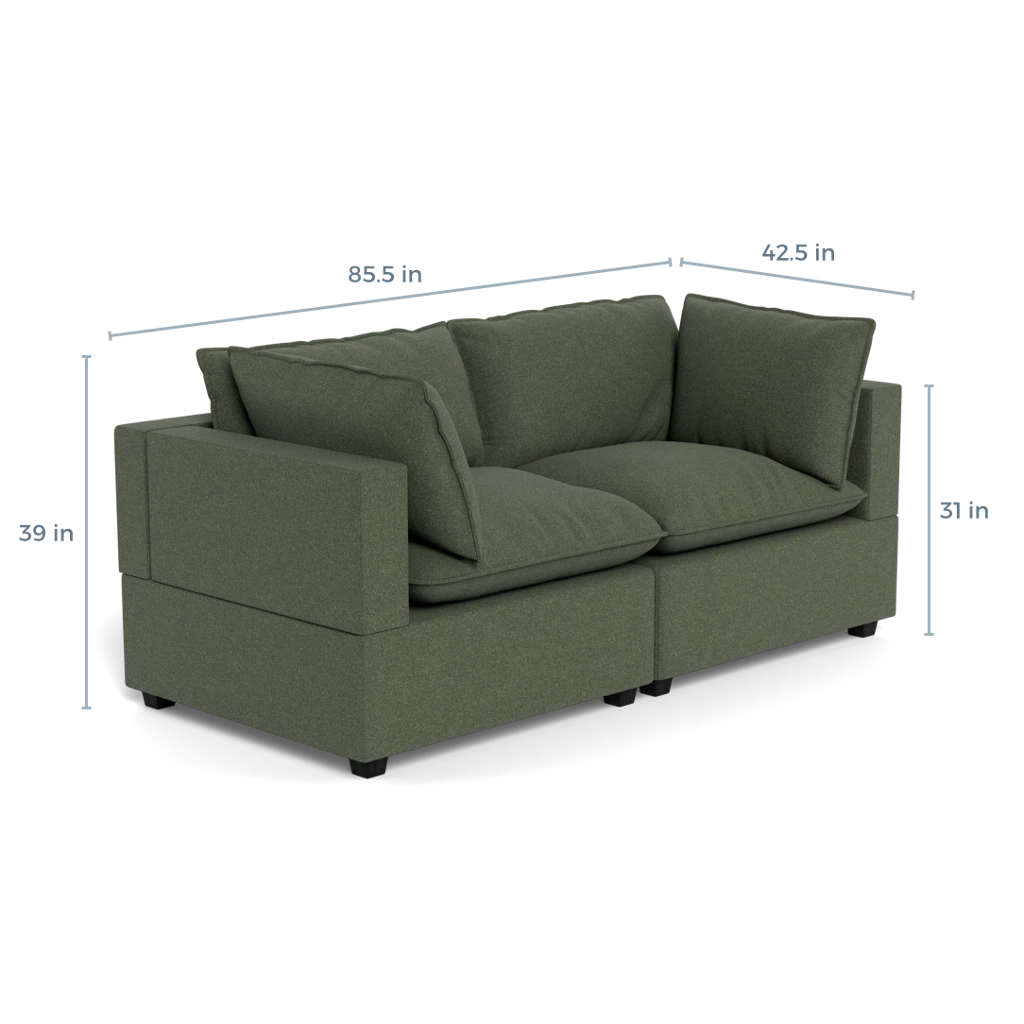 Albany Park Kova 2PC Loveseat