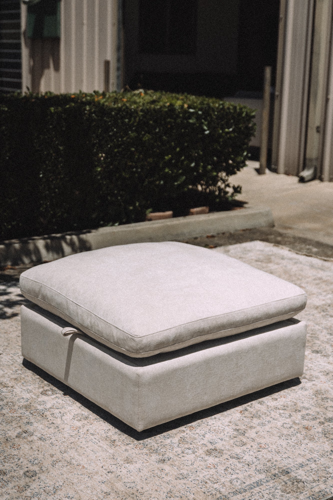 Luxe Cloud Storage Ottoman