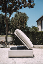 Luxe Cloud Storage Ottoman