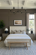Modus Furniture Maxime Platform Bed in Ash