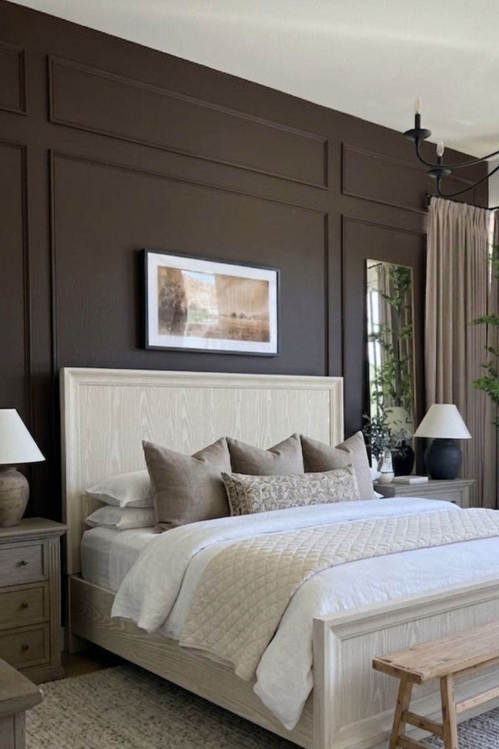 Modus Furniture Maxime Platform Bed in Ash