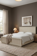 Modus Furniture Maxime Platform Bed in Ash