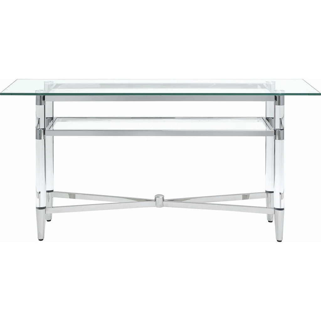 Modus Furniture Marilyn Glass Top Server Console