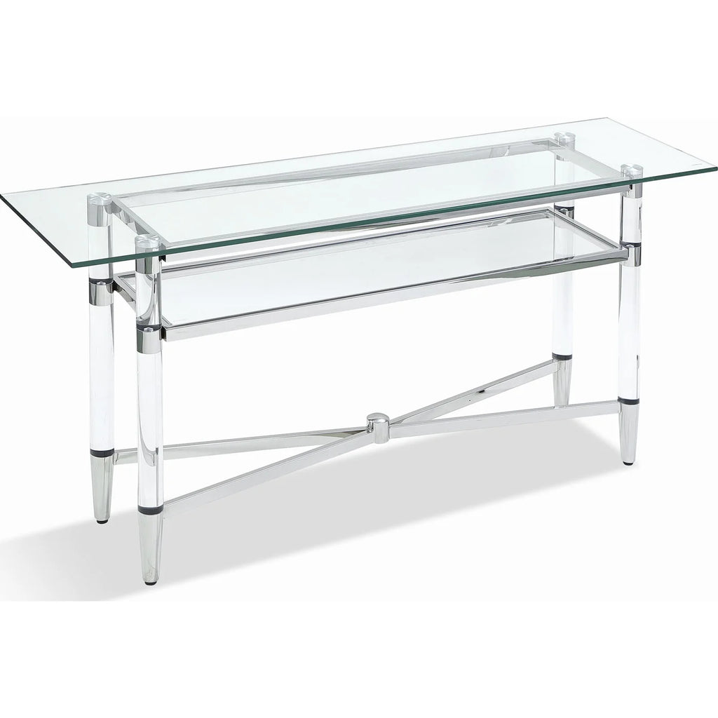 Modus Furniture Marilyn Glass Top Server Console