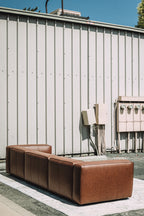 Modway Auren Vegan Leather Modular 3PC Sofa