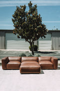 Modway Auren Vegan Leather Modular 4PC Sectional