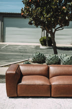 Modway Auren Vegan Leather Modular 4PC Sectional