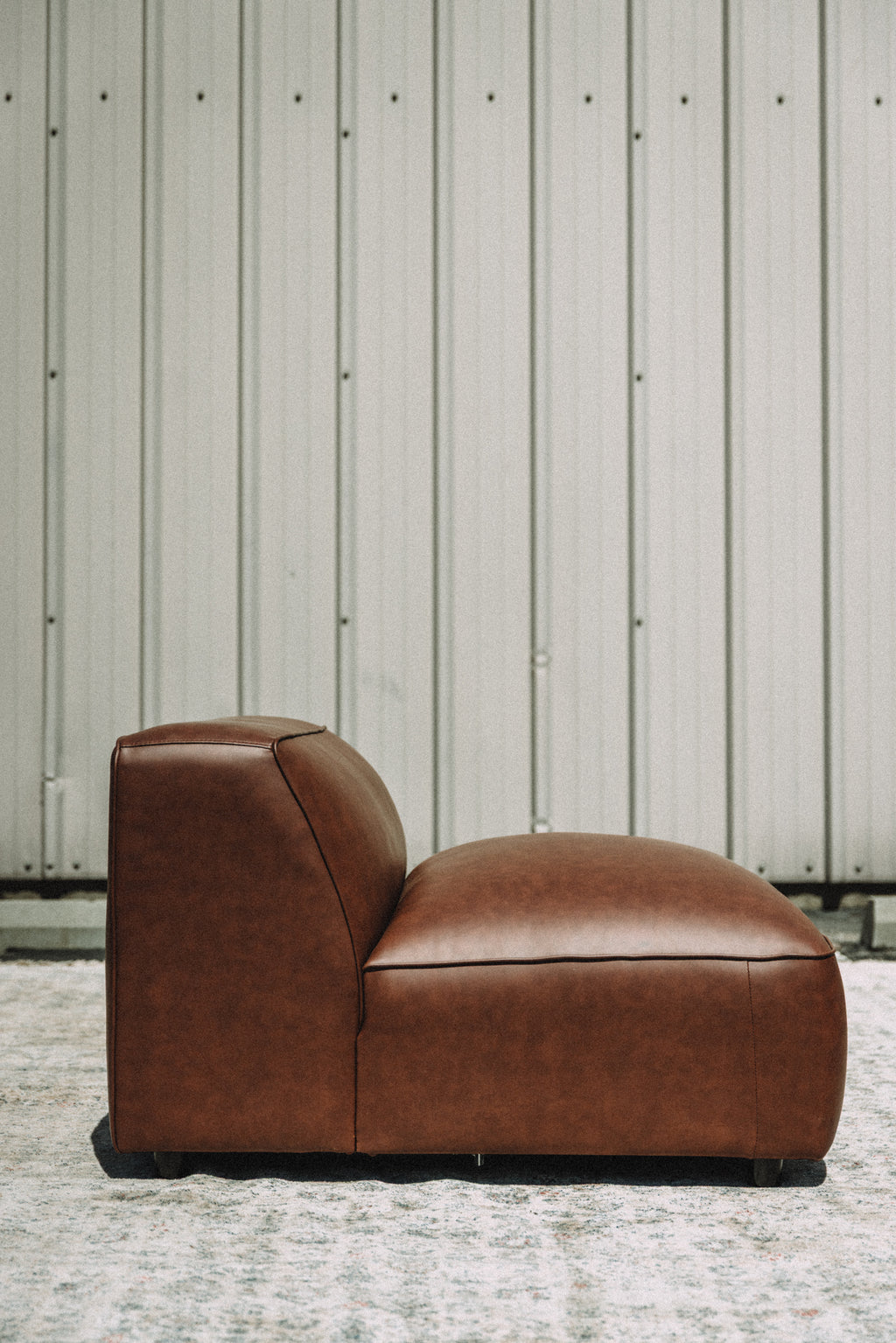 Modway Auren Vegan Leather Armless Chair