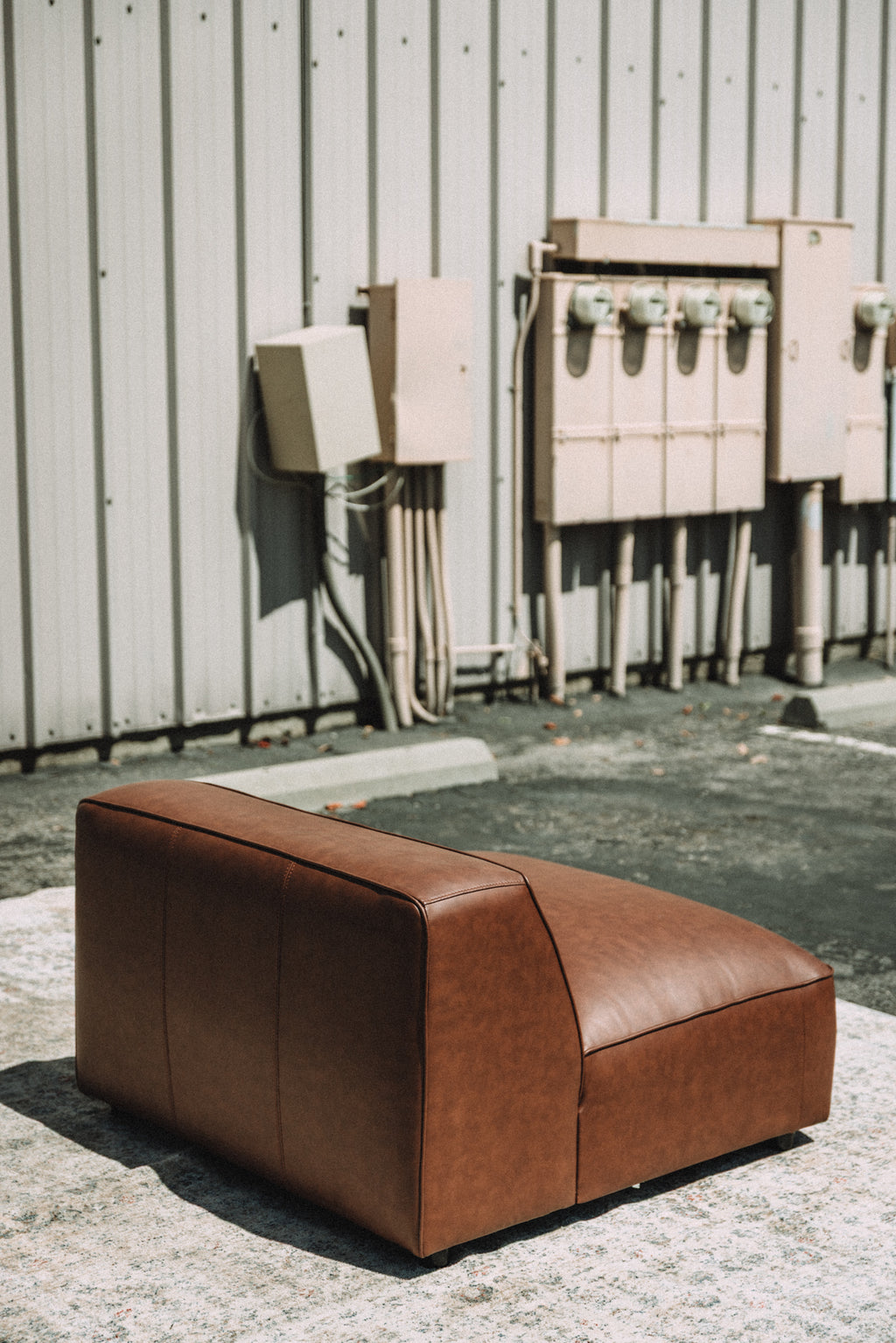 Modway Auren Vegan Leather Armless Chair