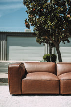 Modway Auren Vegan Leather Modular 3PC Sofa