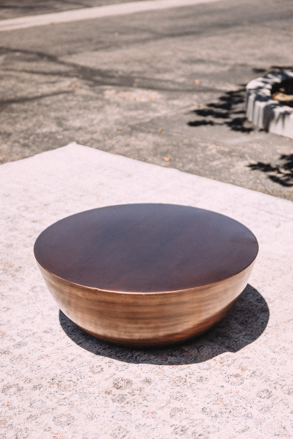 Moes Home Conga Copper Coffee Table