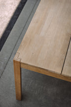 Mopio Logan Solid Wood Extendable Dining Table