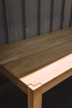 Mopio Logan Solid Wood Extendable Dining Table