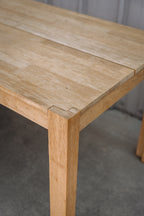 Mopio Logan Solid Wood Extendable Dining Table