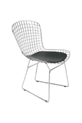 (Set of 2) Aiotreb Chrome Wire Chairs