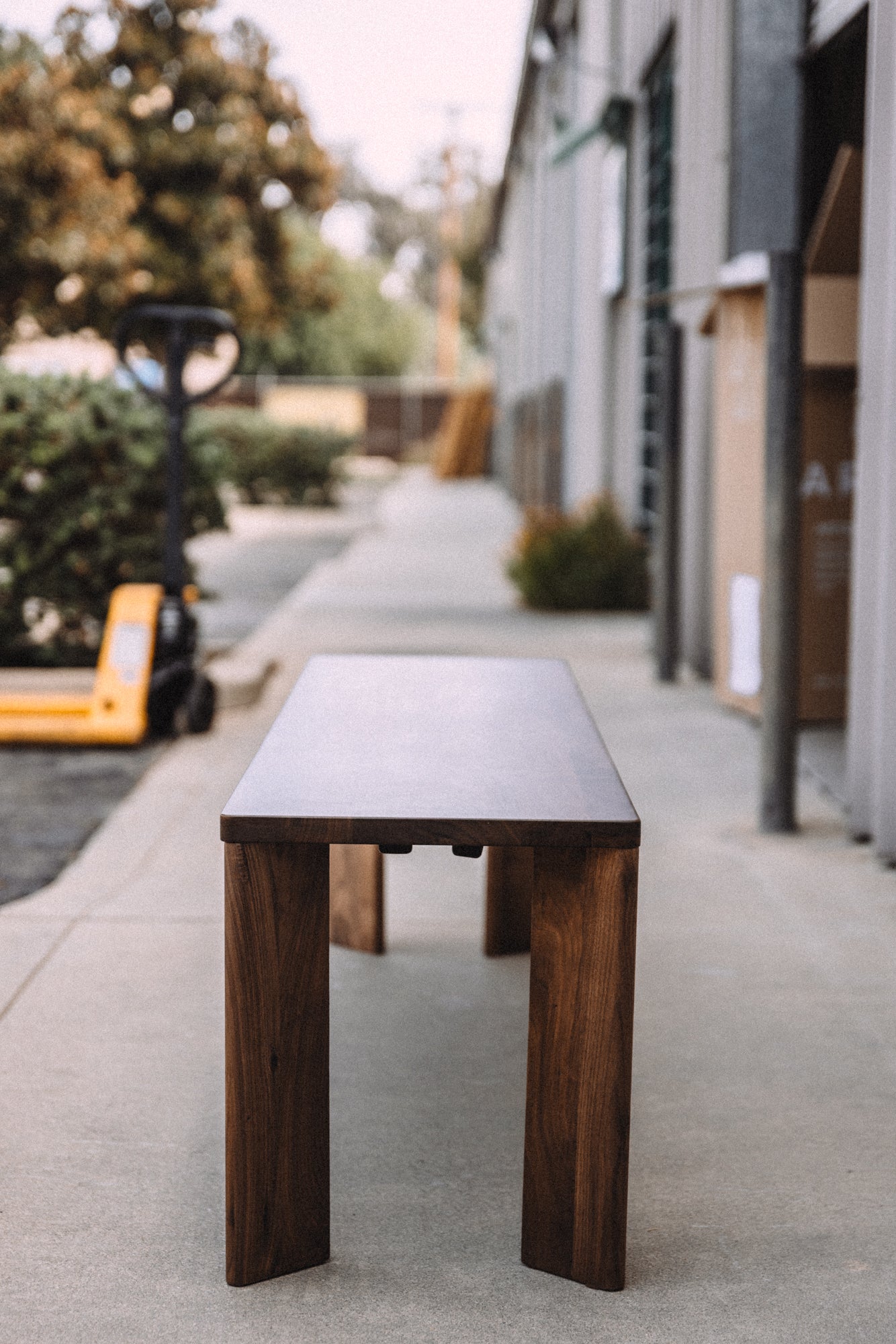 Sundays 3 Seater Frame Bench - American Walnut