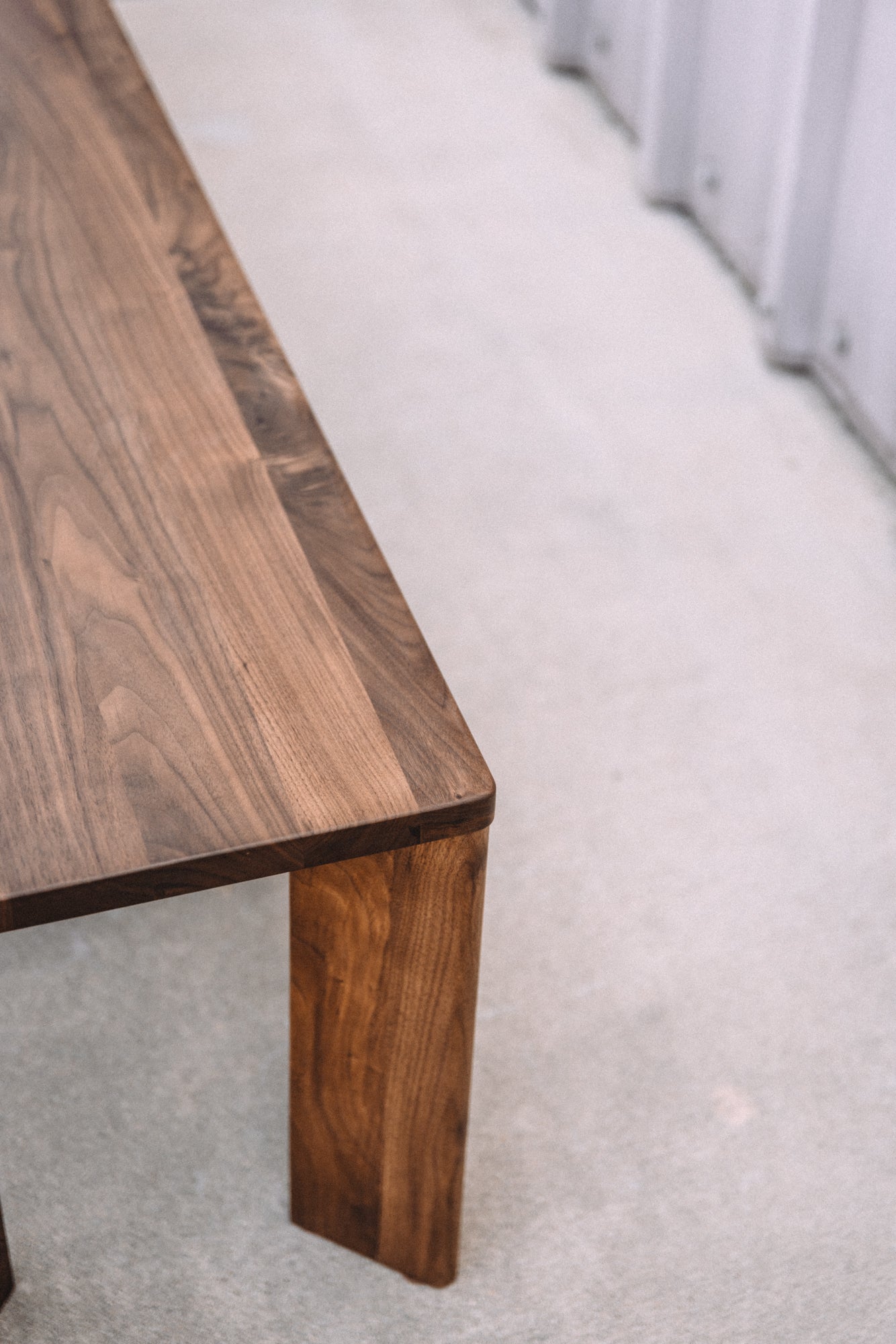 Sundays 3 Seater Frame Bench - American Walnut