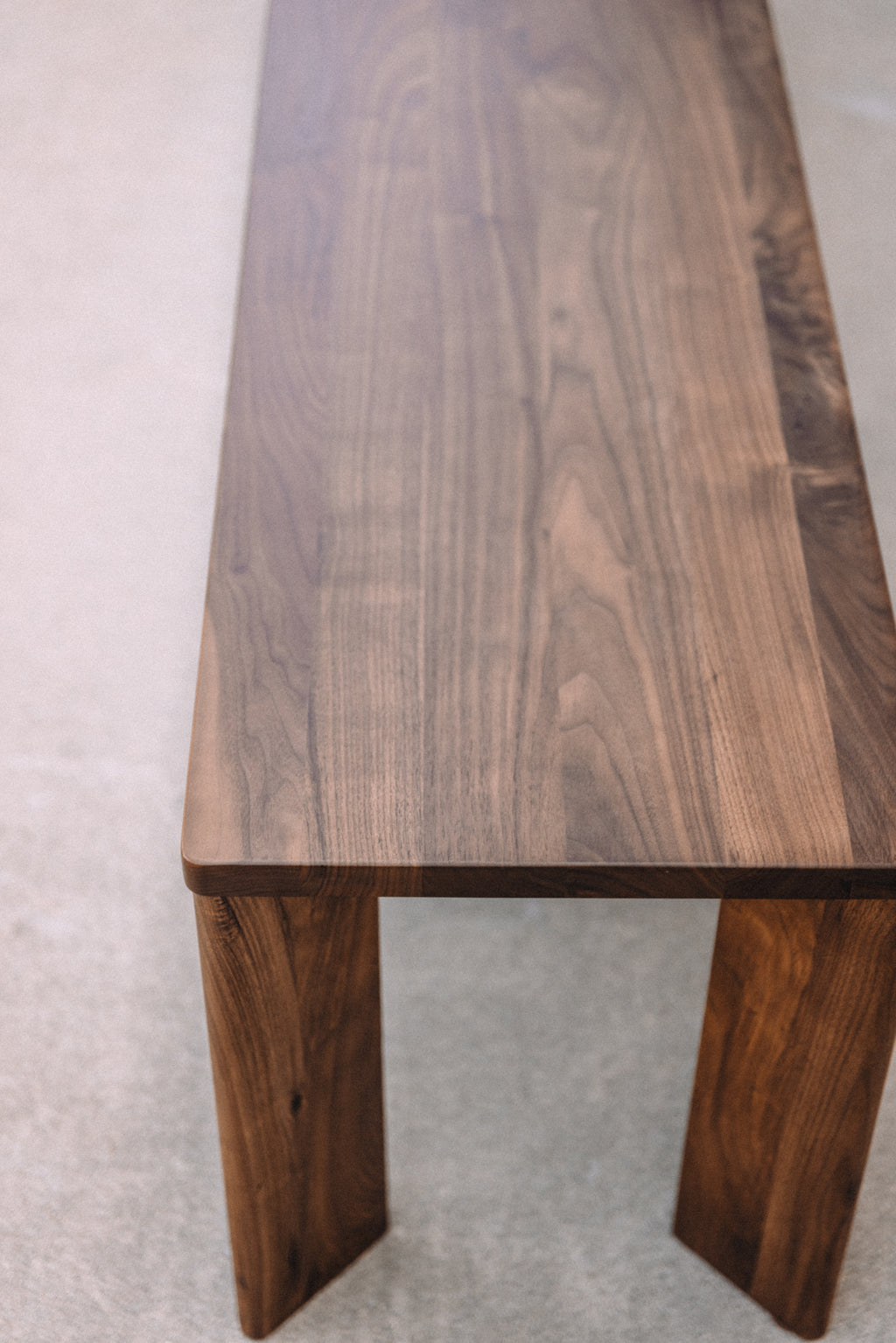 Sundays 3 Seater Frame Bench - American Walnut