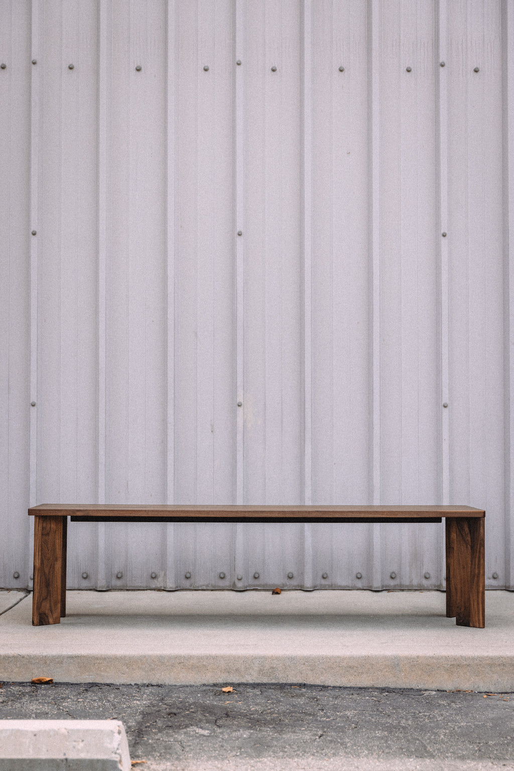 Sundays 3 Seater Frame Bench - American Walnut