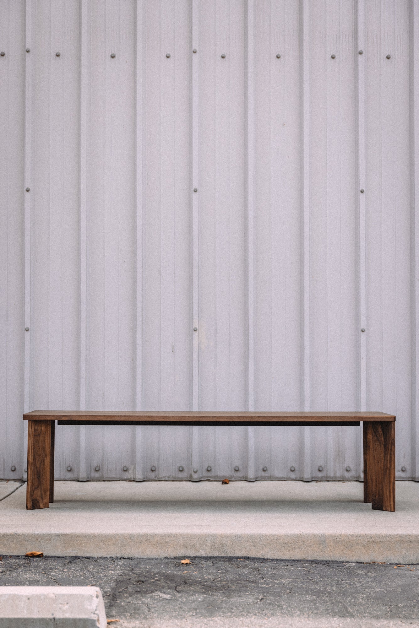 Sundays 3 Seater Frame Bench - American Walnut