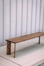 Sundays 3 Seater Frame Bench - American Walnut
