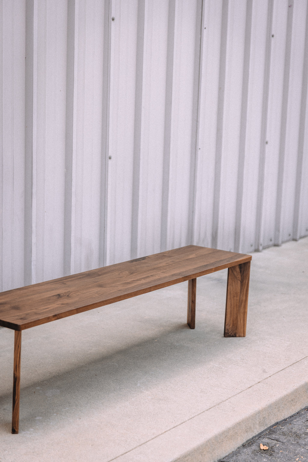 Sundays 3 Seater Frame Bench - American Walnut