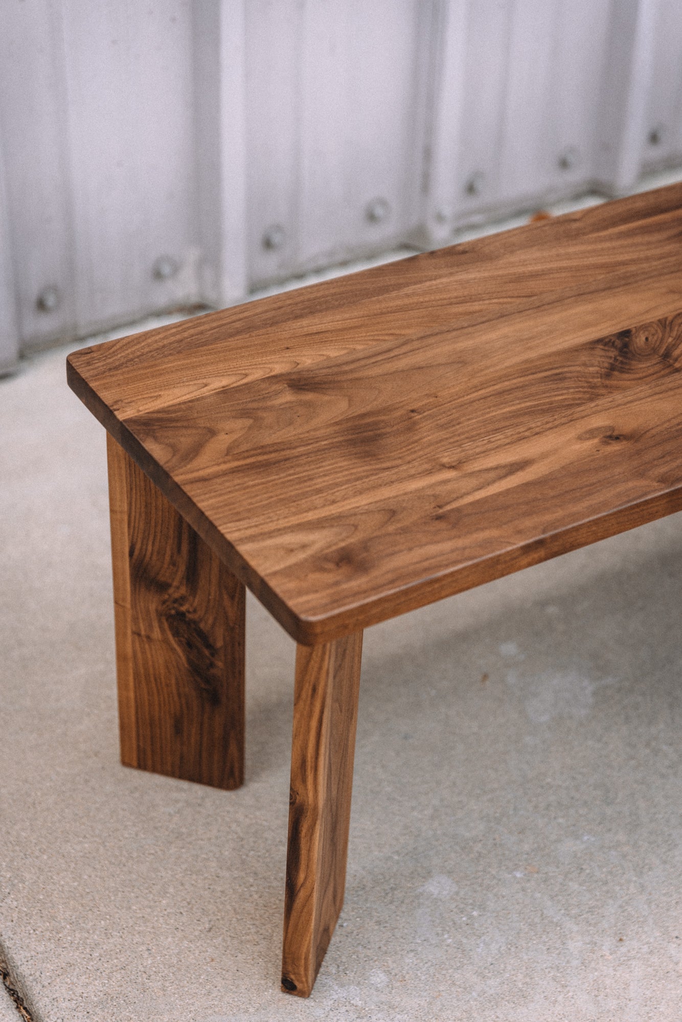 Sundays 3 Seater Frame Bench - American Walnut