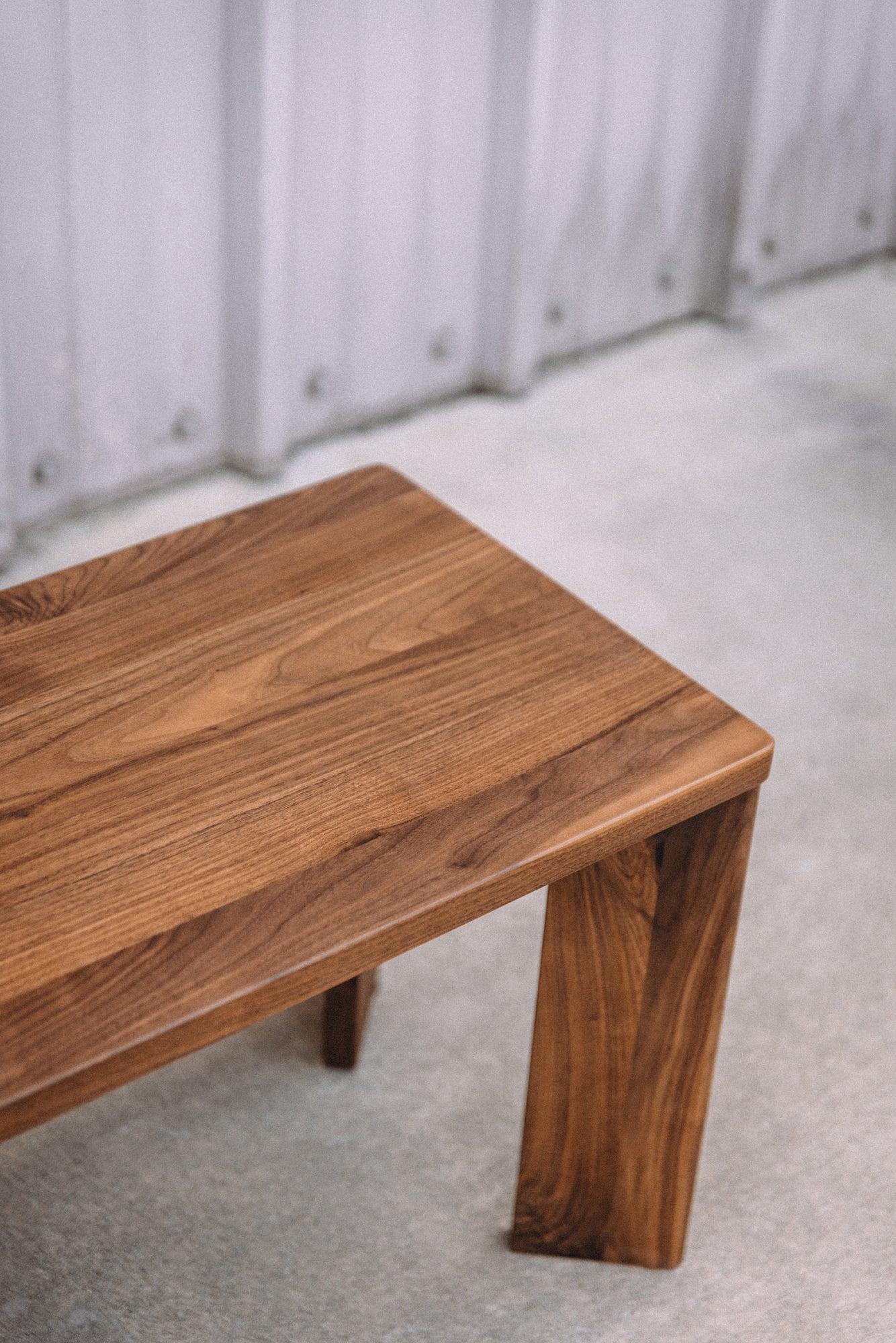 Sundays 3 Seater Frame Bench - American Walnut