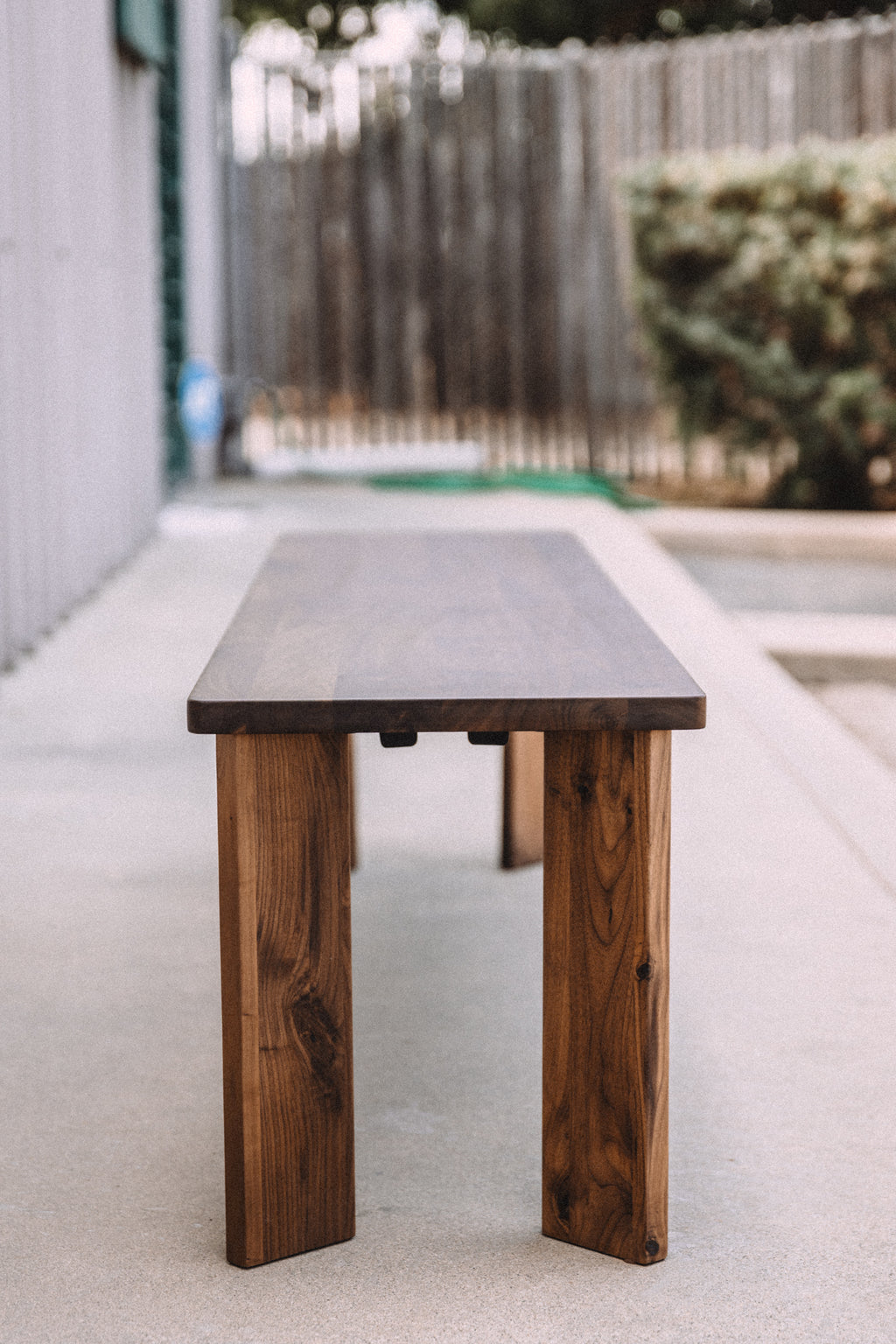 Sundays 3 Seater Frame Bench - American Walnut